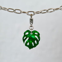 Monstera Leaf Charm