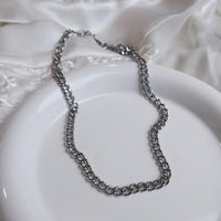 Curb Chain Stainless Steel Necklace