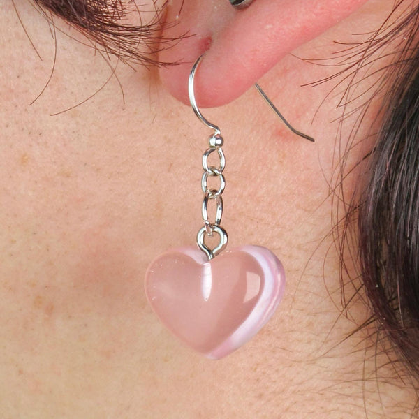 Jelly Hearts - Pastel Pink