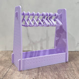 Lavender Clothing Rack Earring Hanger 3.0