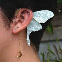 Luna Moth Ear Cuff (Pair)