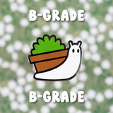 (B-Grade) Succulent Snail Enamel Pin