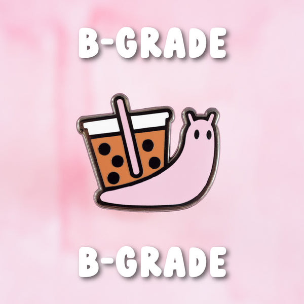 (B-Grade) Boba Snail Enamel Pin