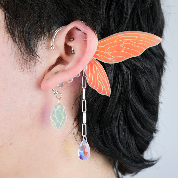 Crystal Fairy Ear Cuff (Pair)