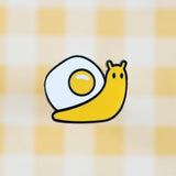 Egg Snail Enamel Pin